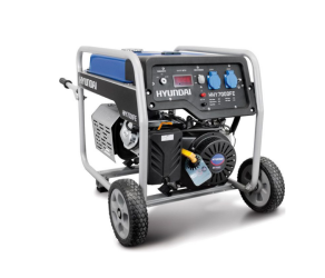 Генератор бензиновий Hyundai 55 кВт, 1ф, електричний стартер, 76dB, 745х575х620, PT6500Q ATS, 65014 - Фото