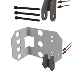 CABLEGUIDEMOUNTINGSETVK10 Ridder (550510) - Фото