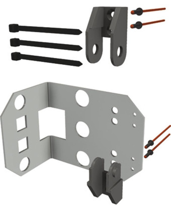 CABLEGUIDEMOUNTINGSETVK10 Ridder (550510) - Фото