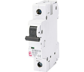 Автоматичний вимикач ETI ETIMAT 10 1p B 63А (6 kA) (002121722) - Фото