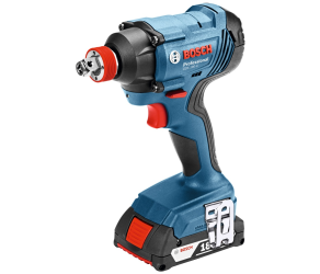 Дриль-гайковерт ударний акумуляторний Bosch GDX 180-Li 18В АКБ 2х2А·год 2800об·хв 180Нм M6-M14 кейс 11кг 06019G5223 - Фото