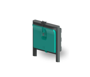 Аерозасувка 3000м3/год, центральне управління 10Па AS-30 Stienen (430401-C) - Фото