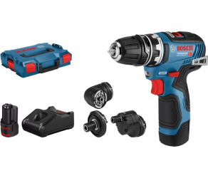 Cordless screwdriver-drill Bosch GSR 12V-35 FC 18V 2x30A/h 20/350Nm 0/1750rpm 06019H3000 - Фото