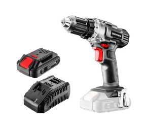 Шурупокрут-дриль акумуляторний GRAPHITE Energy+ 18В 1х2А/год 44Нм 58G000-SET1 - Фото