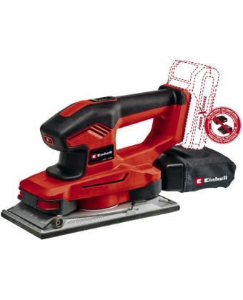 Шліфмашина вібраційна акумуляторна Einhell TE-OS 18/230LI - Solo 18В 230х115 мм 14000-22000кол·хв 16кг без АКБ та ЗП 4460720 - Фото