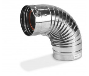 Ermaf Двойной изгиб 90° диаметром ? 150 мм (N70000012) - Фото