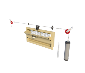 Приточний клапан TPI (3000-VFG-C SET) - Фото