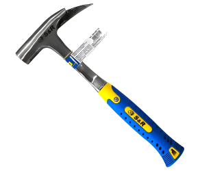 Молоток S&R кровельщика 600г с цельнометаллическим магнитом (282600114) - Фото