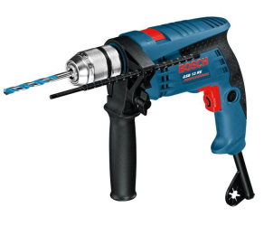 Дрель ударная Bosch GSB 13 RE 600Вт ШЗП 15-13мм 0-2800об·мин 18кг 0601217100 - Фото