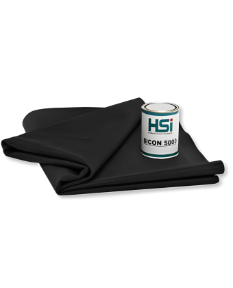 Elastic roofing membrane 17 m x 25 m for D 100, D 113 and D 125 incl glue Sicon 5000 HSI (12 16 08) - Фото