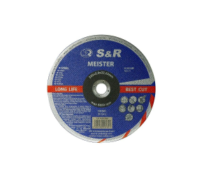 Круг вiдрiзний Meister 115x10x222 мм A60S BF мет/нерж S&R (131010115) - Фото