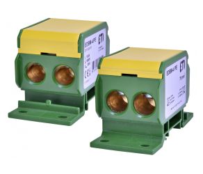 Блок розподільчий ETI EDBM-4/PE (192A, 1500V AC/DC, OUT: 3×4–70) (001102415) - Фото