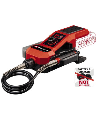 Гравер аккумуляторный Einhell TE-MT 18/34LI-Solo PXC 18В 5000-34000об·мин гибкий вал 92см 14кг (без АКБ и ЗУ) 4419360 - Фото