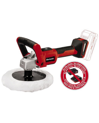 Шлифмашина полировальная аккумуляторная Einhell CE-CP 18/180LI E-Solo 18В 180 мм 500-3000об·мин 148кг без АКБ и ЗУ 2093320 - Фото