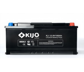 Kijo Літій-залізо-фосфатний акумулятор LiFePO4 bluetooth версія 128 В 100 А/г - Фото