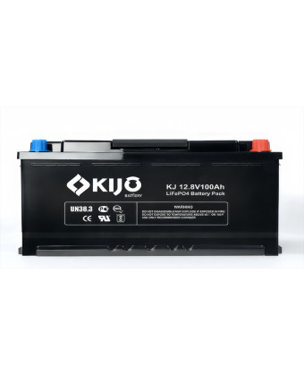 Kijo Lithium-iron-phosphate battery LiFePO4 bluetooth version 128 V 100 A/h - Фото