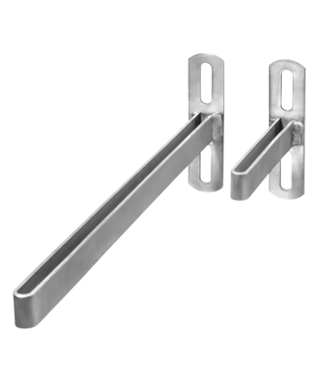 Опора горизонтальна настінна 100/3 Monoflo (70079-100) - Фото