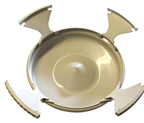 A turkey rearing bowl with adapters Roxell (feeder pan - max C) (RL00101477+4xRL00402537) - Фото