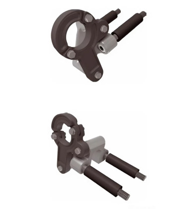 Зажим для рельсового привода RRD700 SET K50/60x80-B5/4 Ridder (543900) - Фото