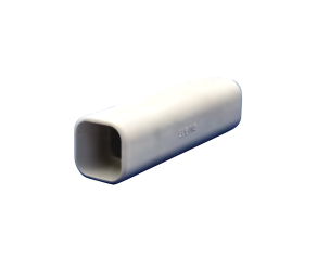 Зєднувач для квадратних труб, 60 мм, Lubing (4352-04) - Фото