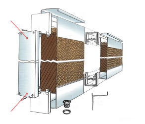 Бічне закриття для pad-панелей, 150 мм Gigola (CL150MM-20)  - Фото