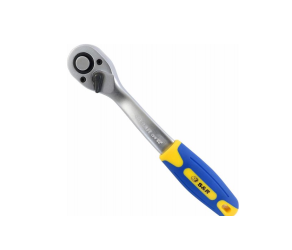 Ключ-трещотка 1/2, 260 мм, с реверсом (45 зубцов), эргономичная ручка S&R (465145012) - Фото