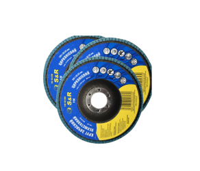 Круг зачисний пелюстковий Цирконієвий 125x222 з80 сталь/нержавійка (уп 3 од)  S&R (138125008-3) - Фото