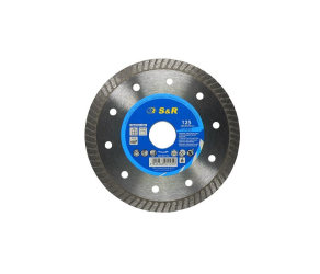 Диск алмазний Meister 125 x 16 x 222 TURBO керамограніт, мармур S&R (252891125) - Фото