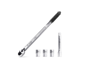 Ключ динамометричний 1/2 28-210 Nm L460мм + подовж125мм, гол17,19,21 мм S&R (465012210) - Фото