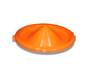 Миска помаранчевого кольору для корму Vital від Big Dutchman 11-31-6022 - Фото