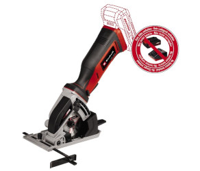 Минипила дисковая акмуляторная Einhell TE-CS 18/89LI - Solo PXC 18В 89х10мм 172кг без АКБ и ЗУ 4331100 - Фото