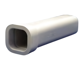 Клеевая муфта для квадратной трубы Lubing (4354-04) - Фото