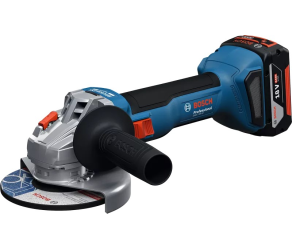 Шліфмашина кутова акумуляторна Bosch GWS 18V-8 125мм 18В 2x4А/год 06019N9020 - Фото