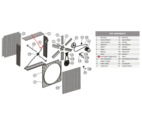 Кронштейн двигуна ES 80 Gigola (MRES80-71)  - Фото