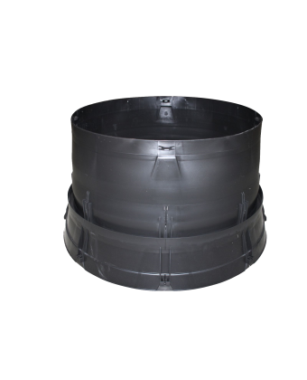 Big Dutchman Труба покрівельна CL-600-3 чорна 60-43-2232 - Фото