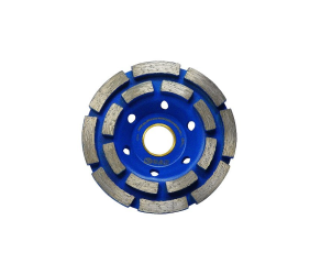 Чашка алмазна Meister 100 х 22,2 мм дворядна шлiфувальна по бетону S&R (253978101) - Фото