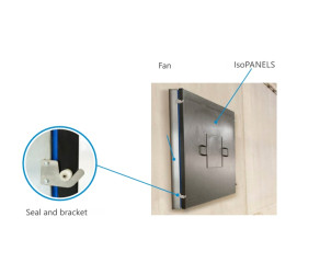 Munters  Ізопанель для настінних вентиляторів, (144500200) - Фото