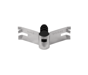 Bracket for nipple drinker for rabbits, RIVER (VAD145/B/CLIP) - Фото