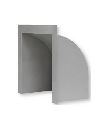 Exhaust hood w: 700, h: 750, d: 500 mm gray HSI (11 21 22) - Фото