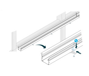 Munters  Труба водостічна з жолобом, (1-2673900) - Фото