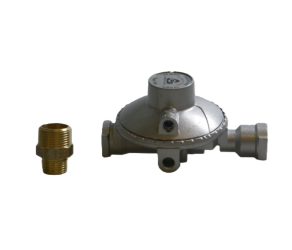 Gas pressure regulator (set) Winterwarm, propane (GD4006) - Фото