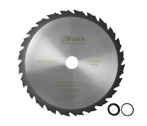 Диск розпилювальний S&R 250x30x3,2мм FZ/ATB 24 зуб Sprinter Meister + кільця 20/25,4 (240024250) - Фото