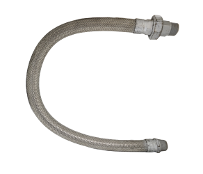 Газовий шланг Ermaf 1х1000 SST з кріпленням згідно DVGW (40-20-1546) - Фото
