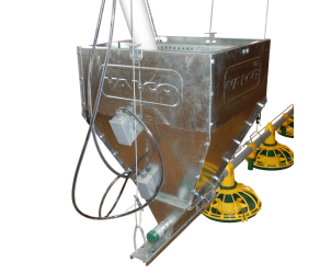 45 kg/ 100 lbs Capacity feed hopper Val-Co ( 451315) - Фото