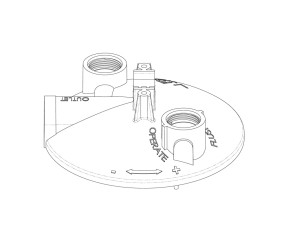 Верхній корпус, (регулятор 12005 VAL), Val-Co (VRP58) - Фото