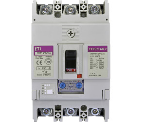 Circuit breaker, ETI, 250A (004671888) - Фото