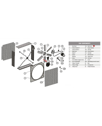 Захист ременю ES 140 Gigola (VGES140-04)  - Фото
