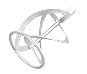 Мішалка для будівельних сумішей GRAPHITE для густих розчинів М14 діаметр 140мм 230мм підтягуюча 56H703 - Фото