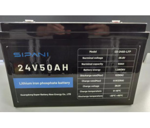 SIPANI 54 А/Г акумулятор Lifepo4, літієвий акумулятор 256V - Фото