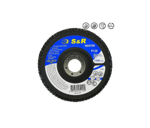 Круг зачисний пелюстковий Meister 125x222 з120 дер/сталь S&R (136125120) - Фото